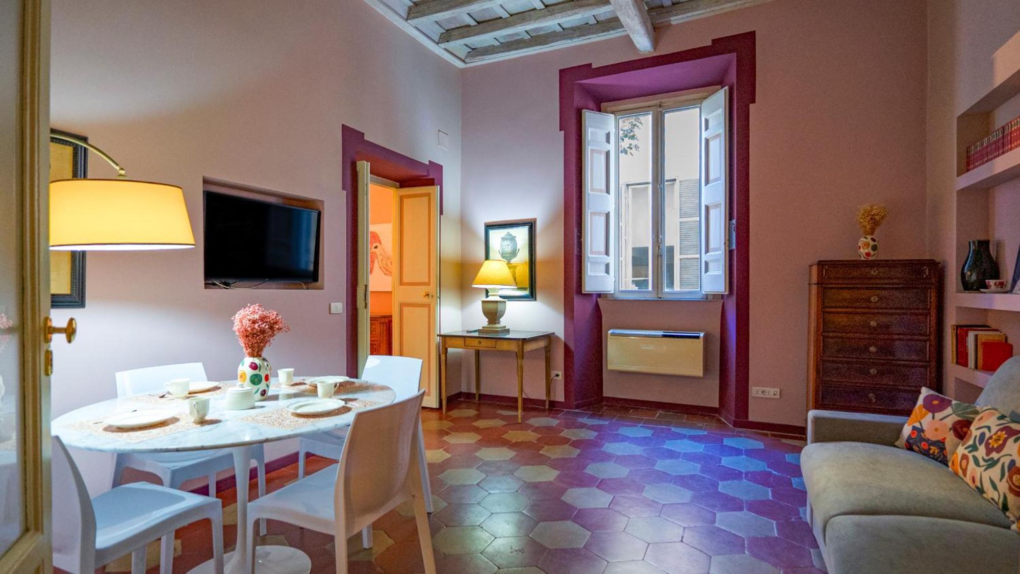 Apartamento Campo De' Fiori Pinky House